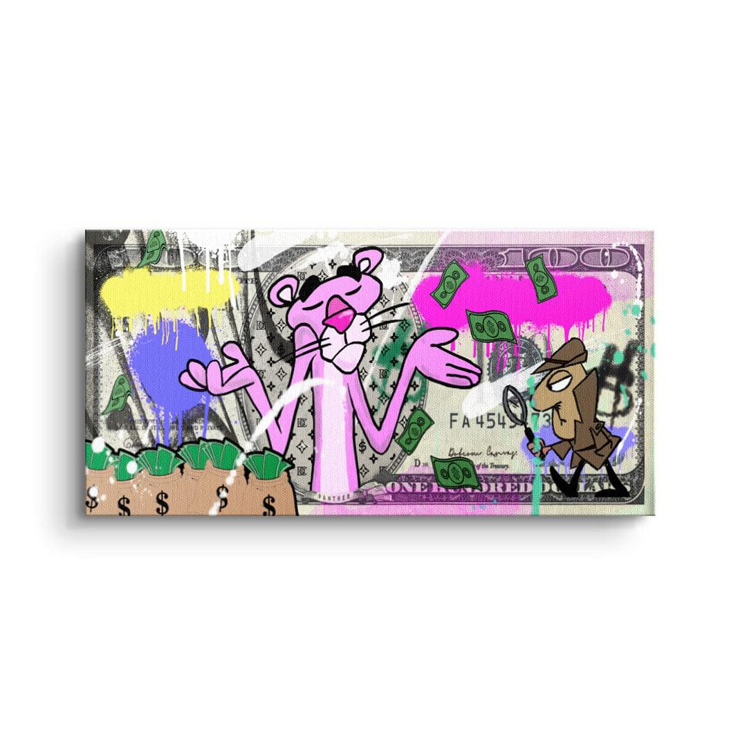 Canvas 100 Dollar Panther