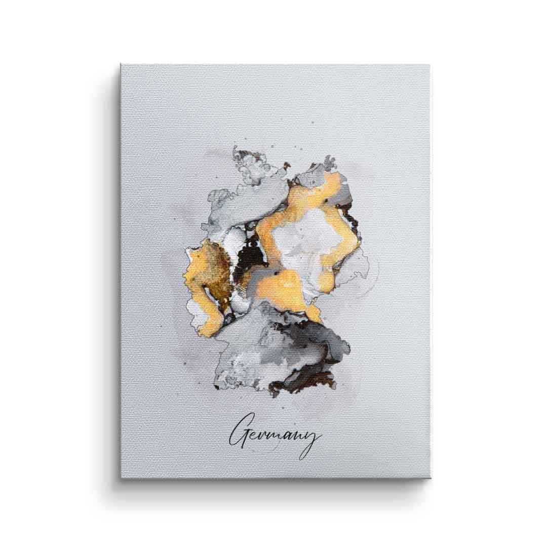 Canvas Abstract Countries - Germany