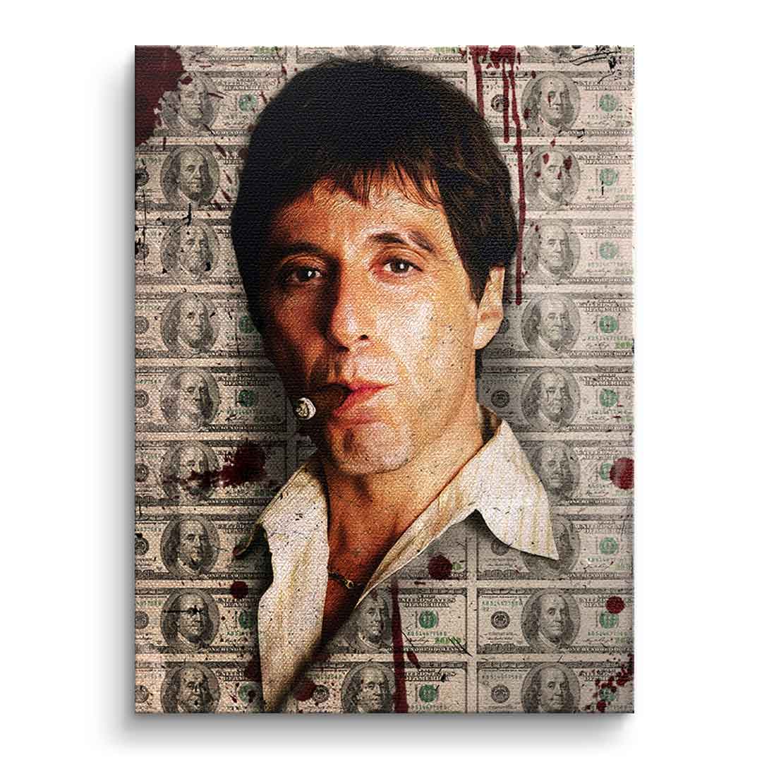 Canvas Al Pacino Portrait 2