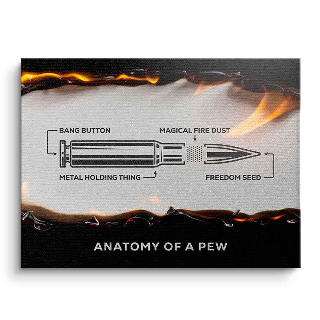 Canvas Anatomy of a Pew