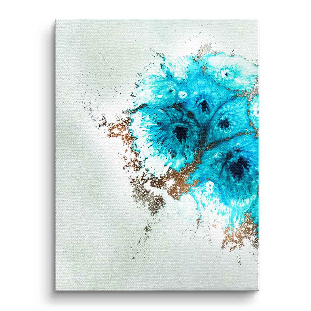 Canvas Aqua Aurora 1