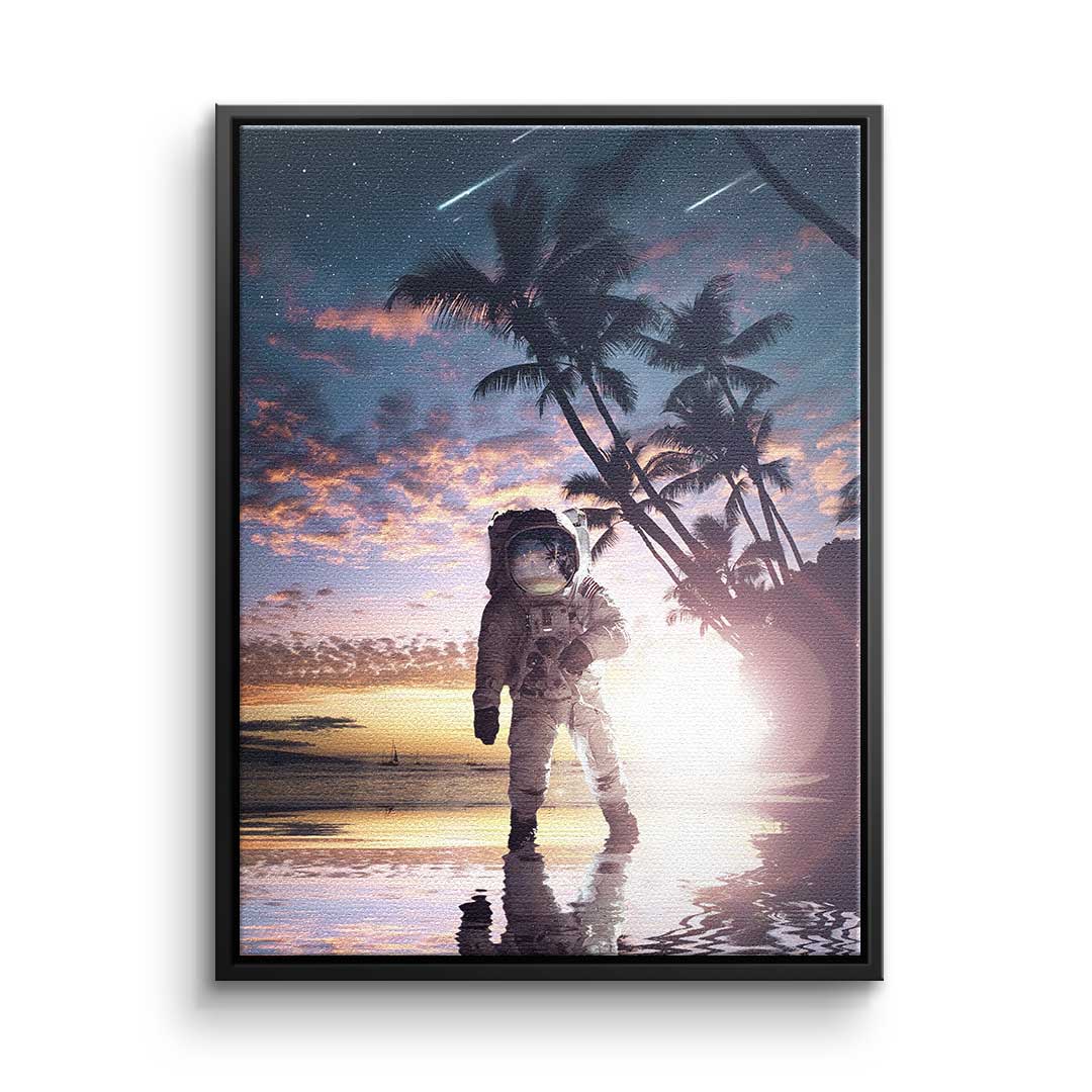 Canvas Astronaut Walk
