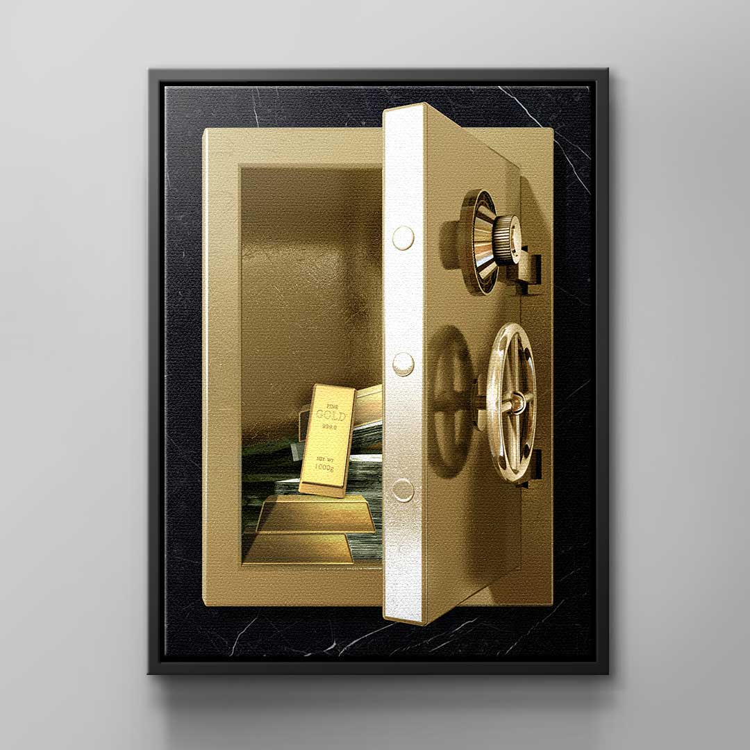 Canvas Goldener Tresor