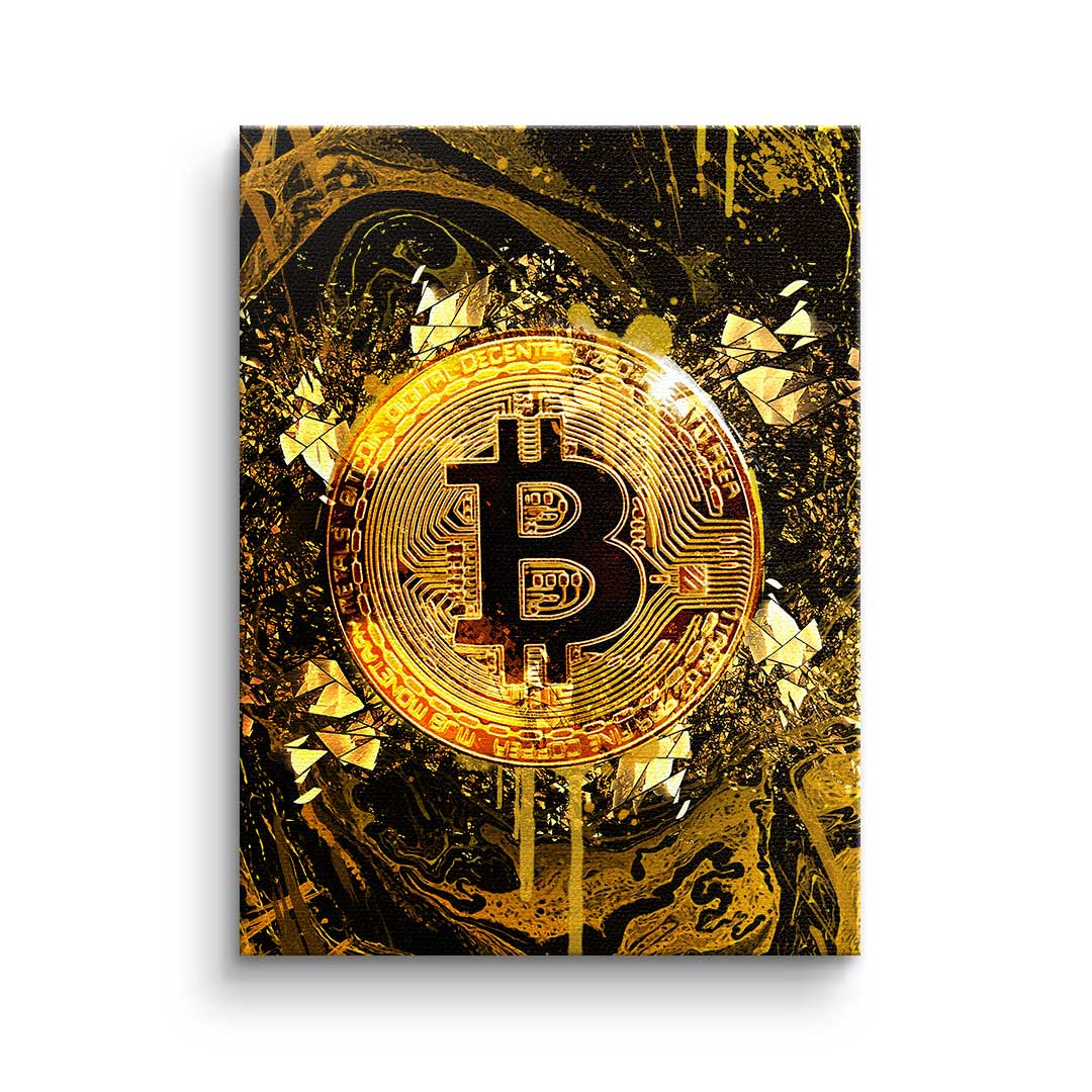 Canvas Goldrush Bitcoin