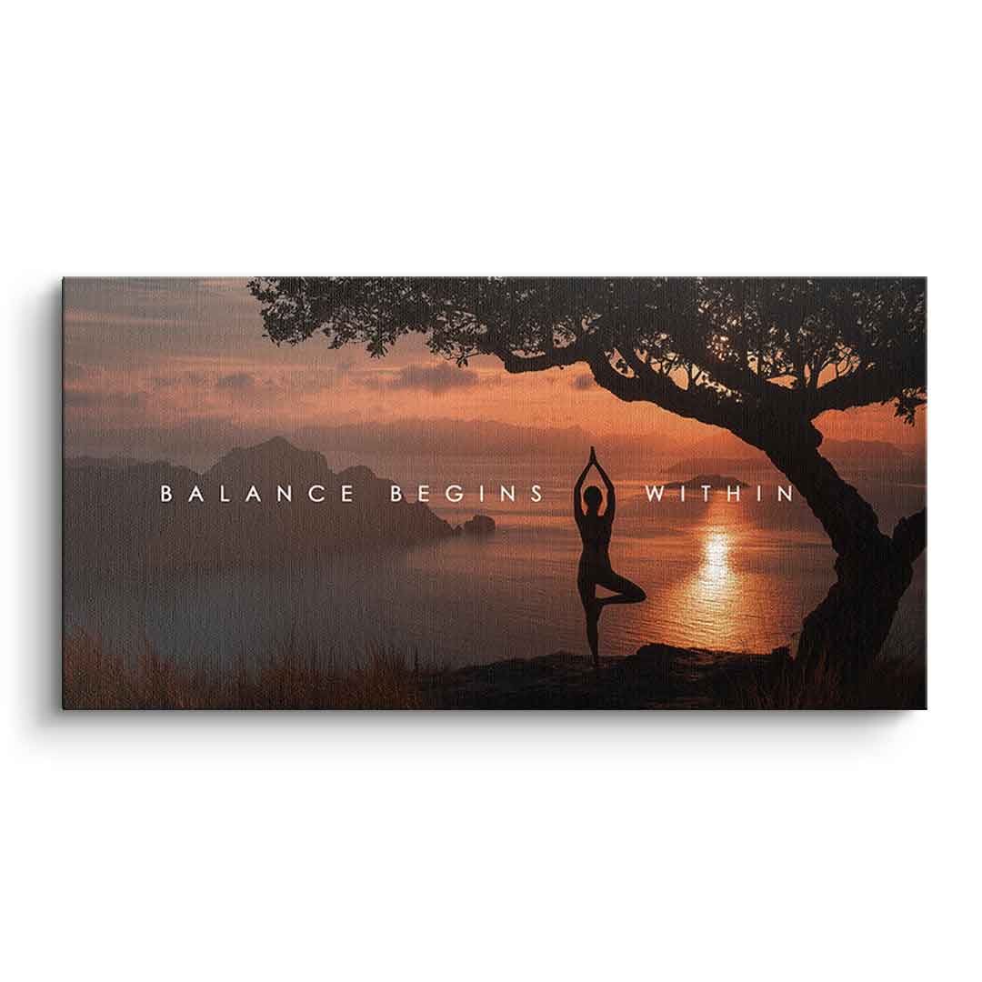 Canvas Balance Begins Within