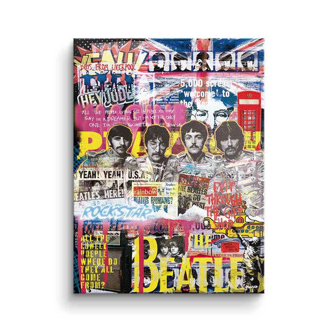 Canvas Beatles-Novo