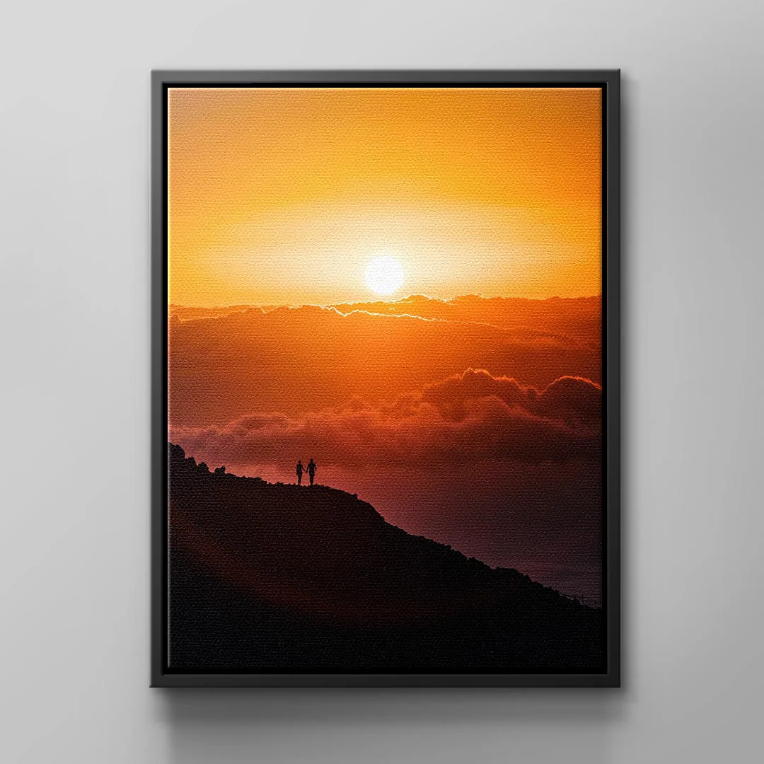 Canvas Beautiful Sunset