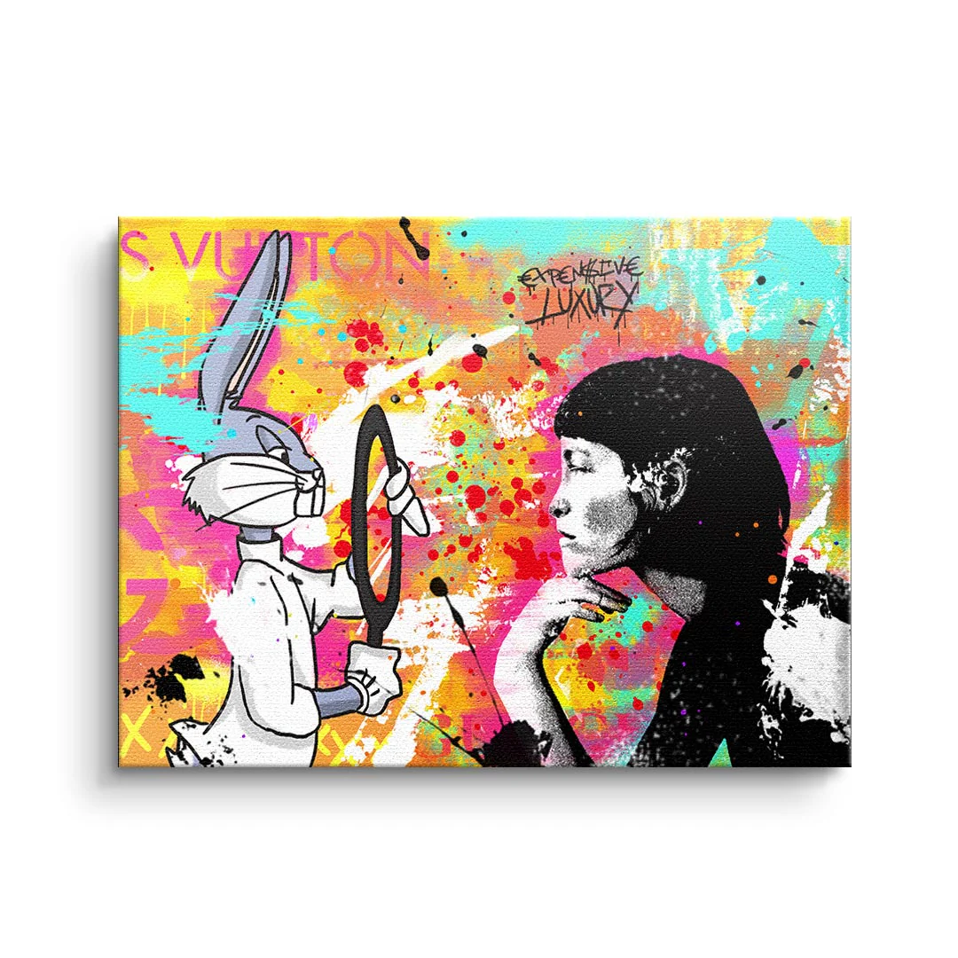 Canvas Beauty Bunny