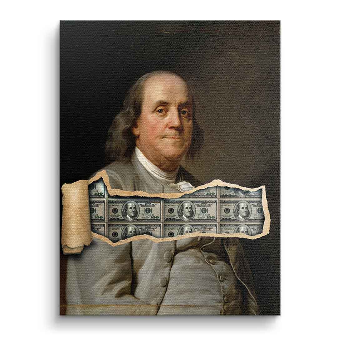 Canvas Benjamin's Money