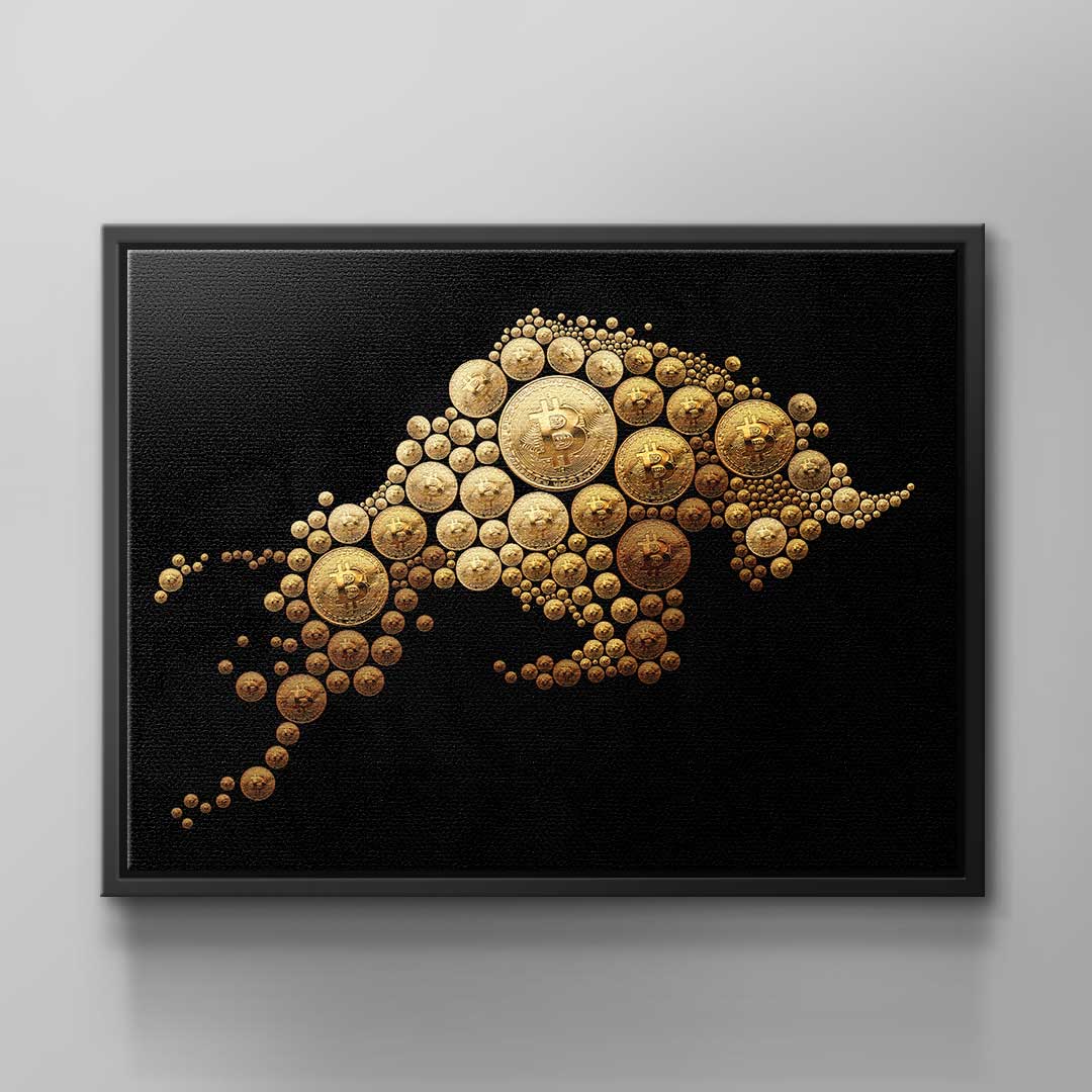 Canvas Bitcoin Bulle