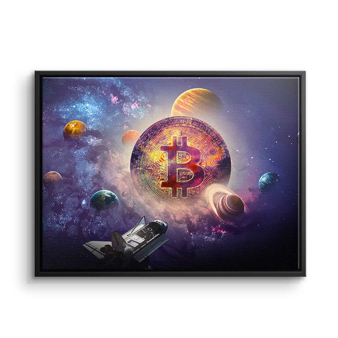 Canvas Bitcoin Universum