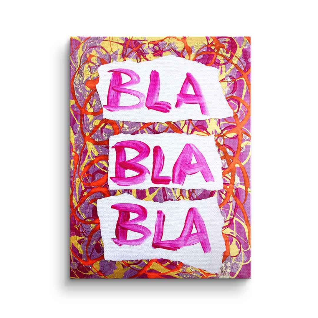 Canvas Bla bla bla