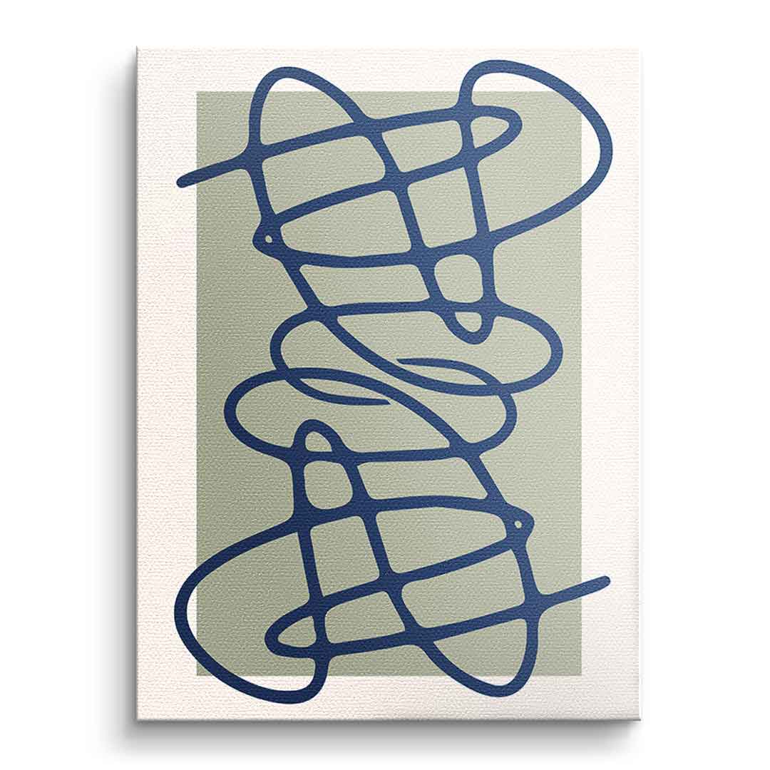 Canvas Blue Sprinkle