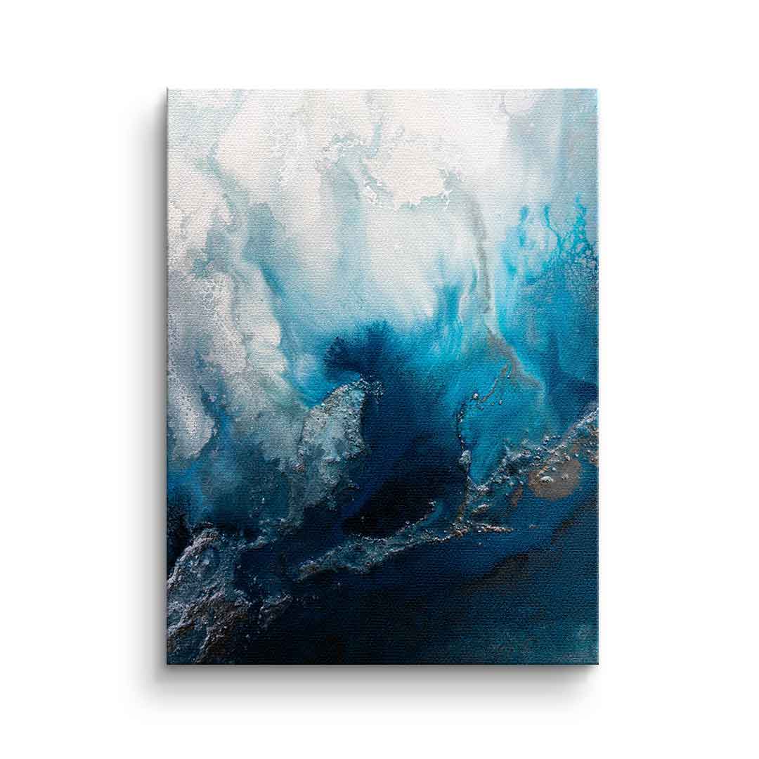 Canvas Blue Water