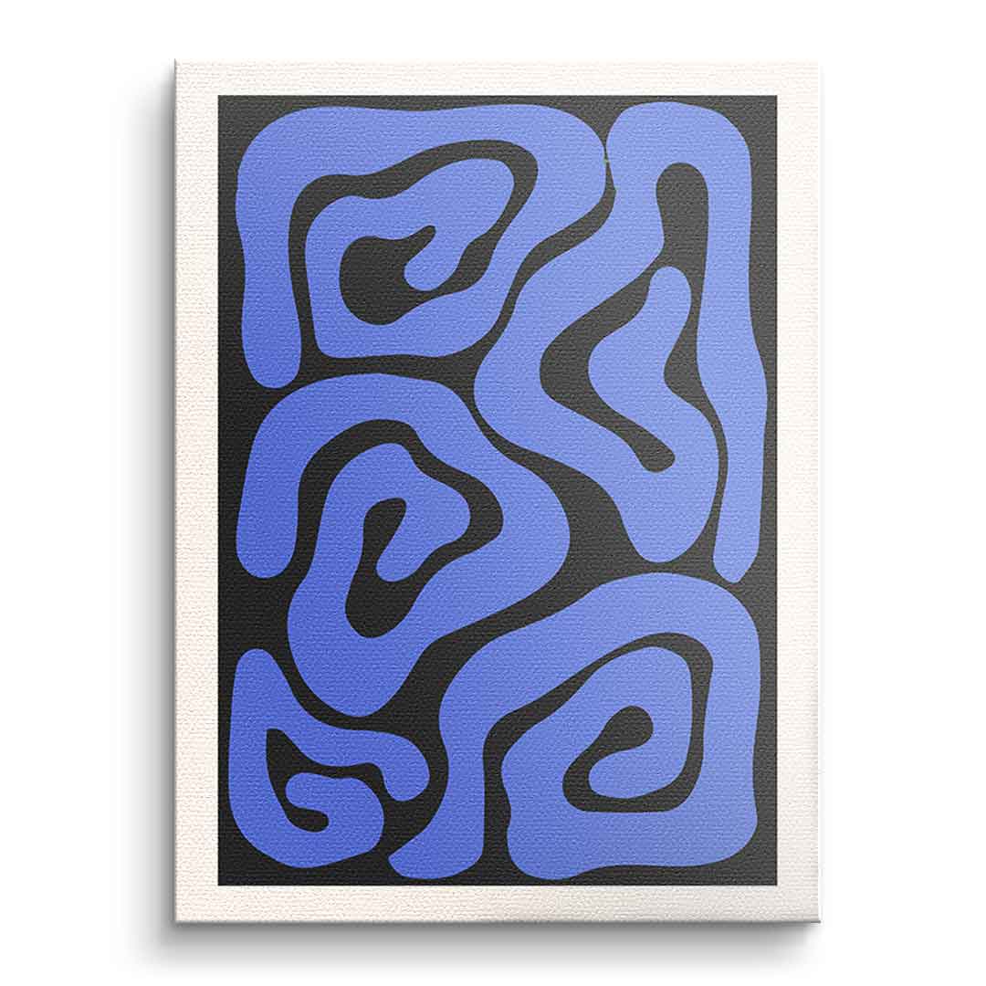 Canvas Blue'n'Black