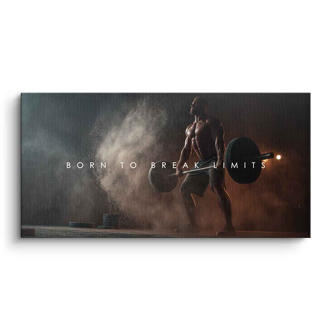 Canvas Born to Break Limits