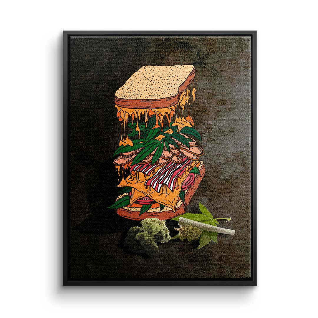 Canvas Cannabis Sandwich