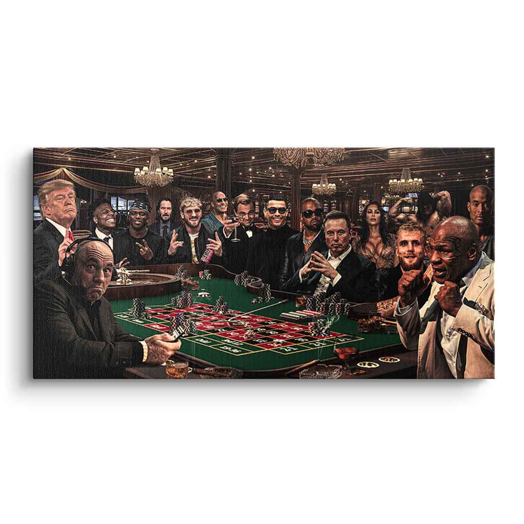 Canvas Casino Night
