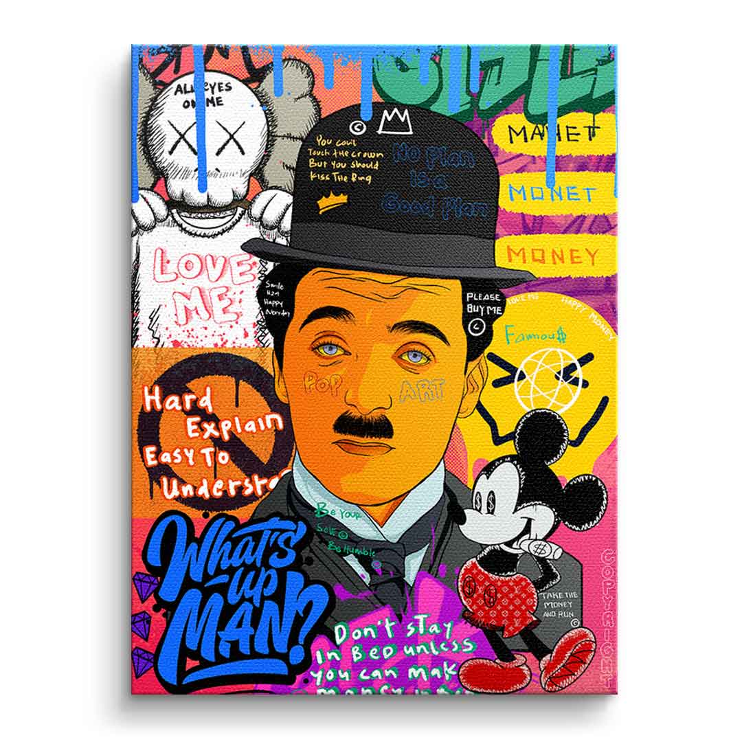 Canvas Charlie Chaplin