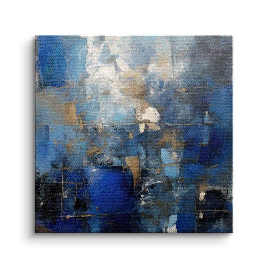 Canvas Cobalt Depths