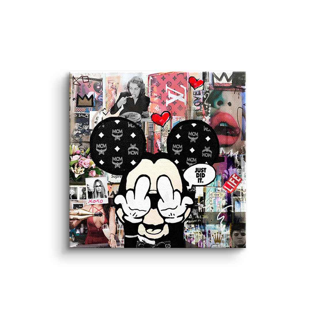 Canvas Comic Maus, Just did it