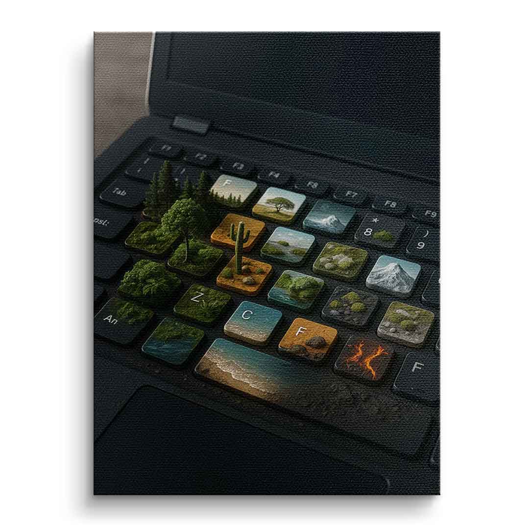 Canvas Cyber Symbiose