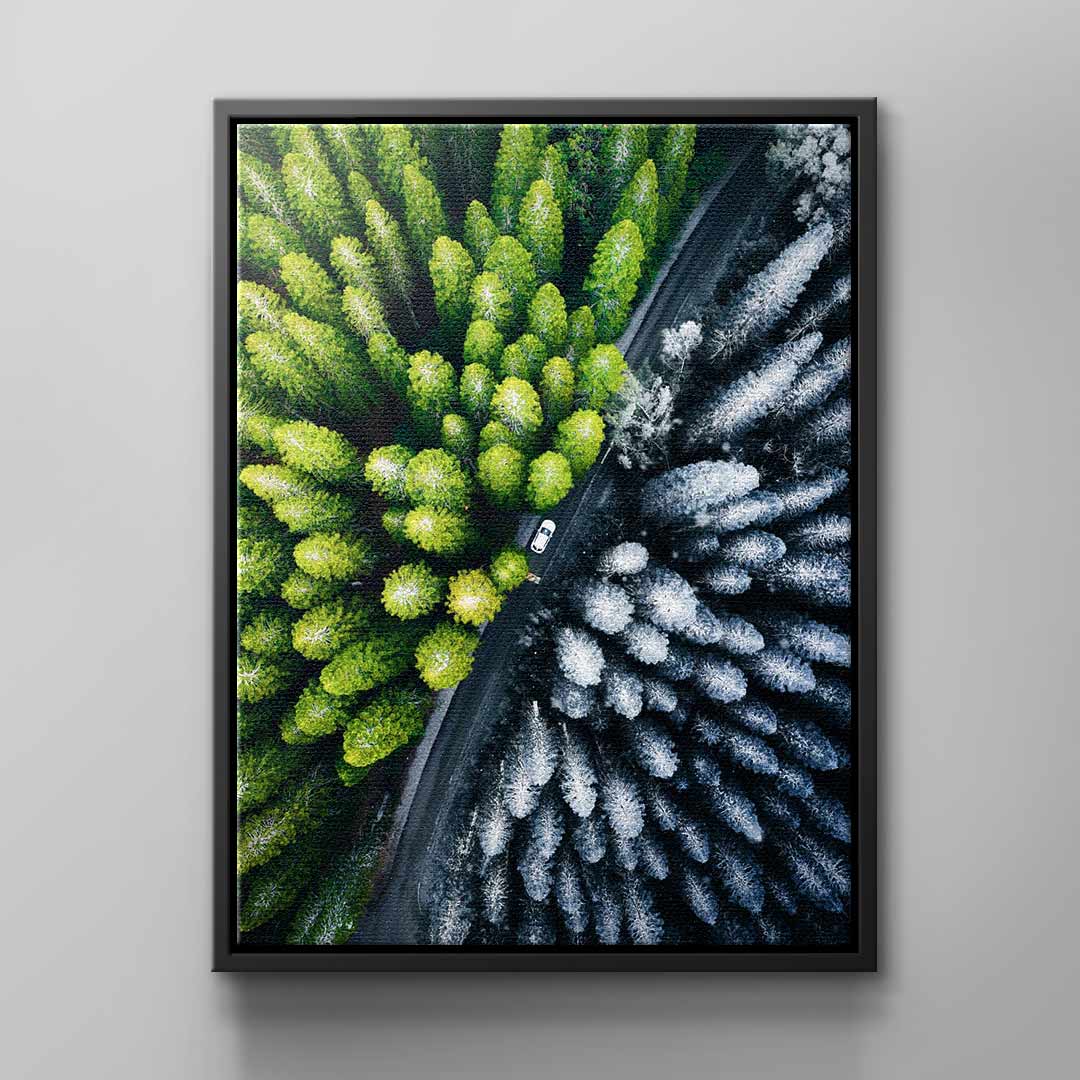 Canvas Der Gegensatz