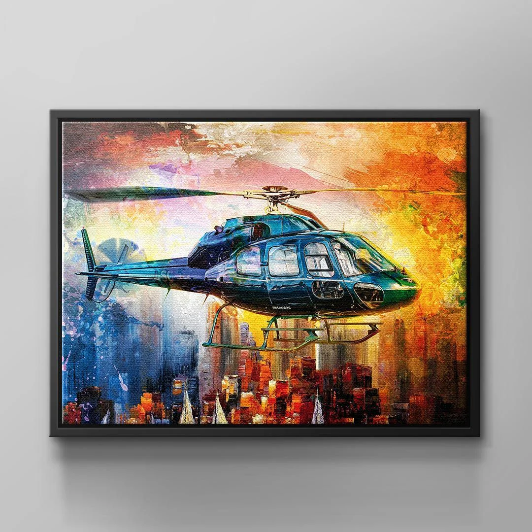 Canvas Der Heli