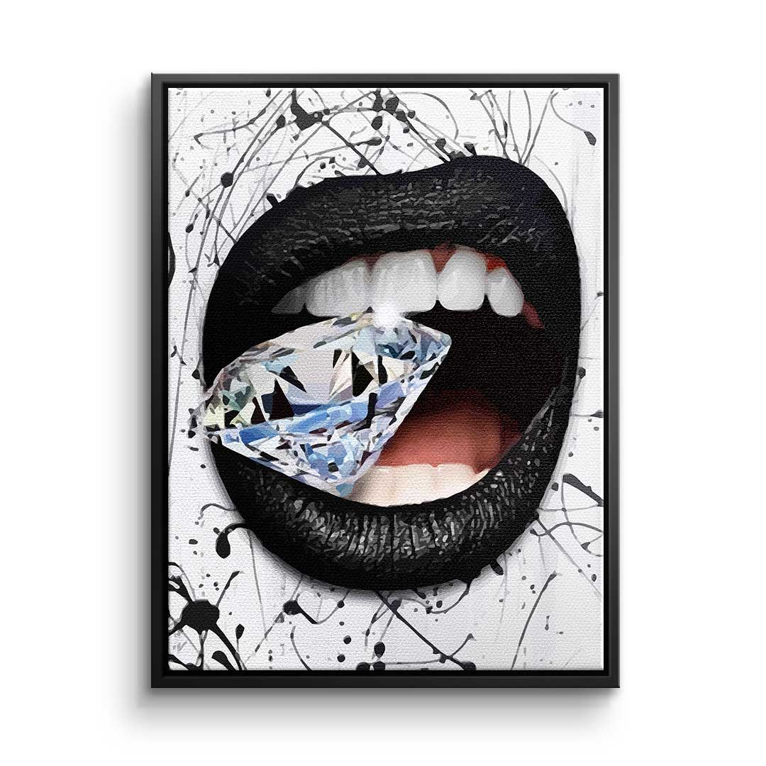 Canvas Diamond Mouth