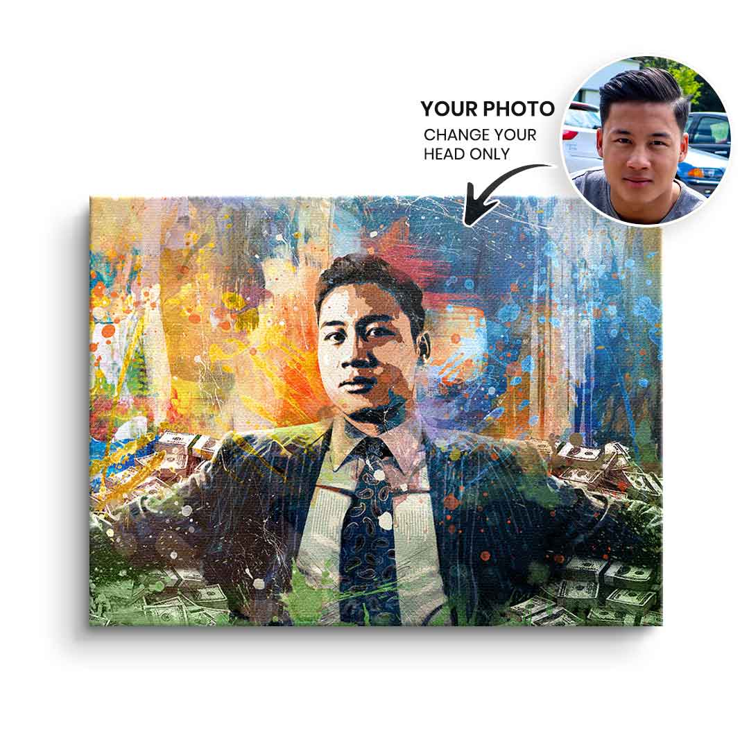 Canvas Die Verhandlung - personalisierbar