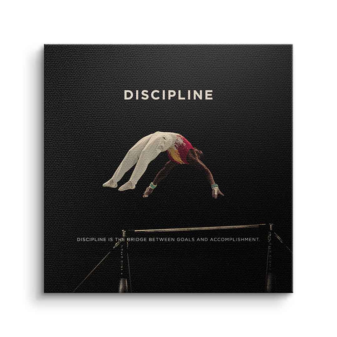 Canvas Discipline #Turnen 2 - Quadrat Edition