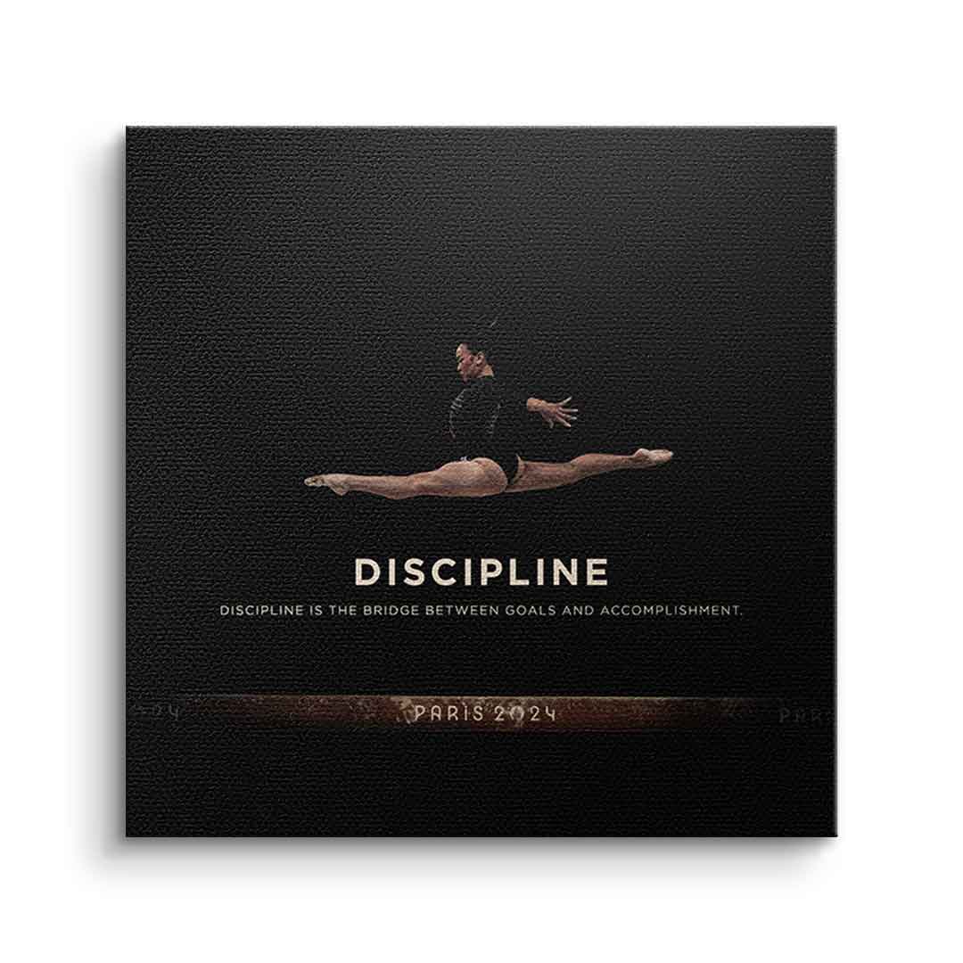 Canvas Discipline #Turnen - Quadrat Edition