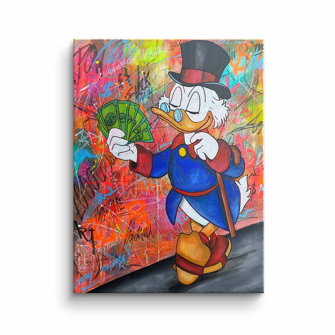 Canvas Dollar Fan