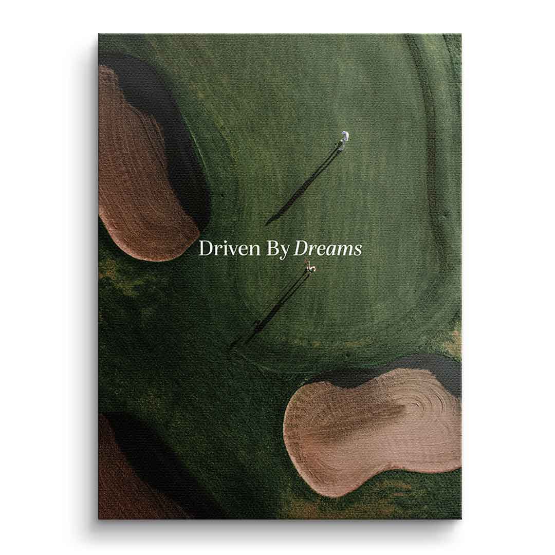 Canvas Driven by dreams #Golf V1