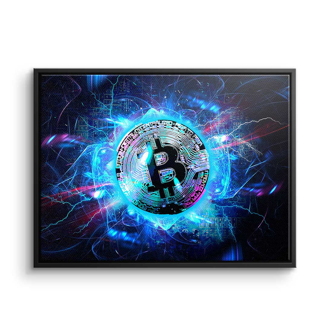 Canvas Electro Bitcoin