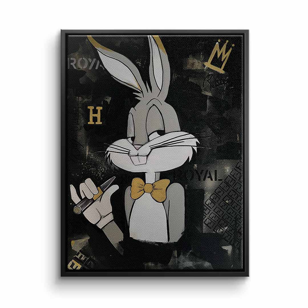 Canvas Elegant Bunny
