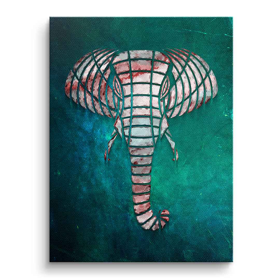 Canvas Elephant´s Shape