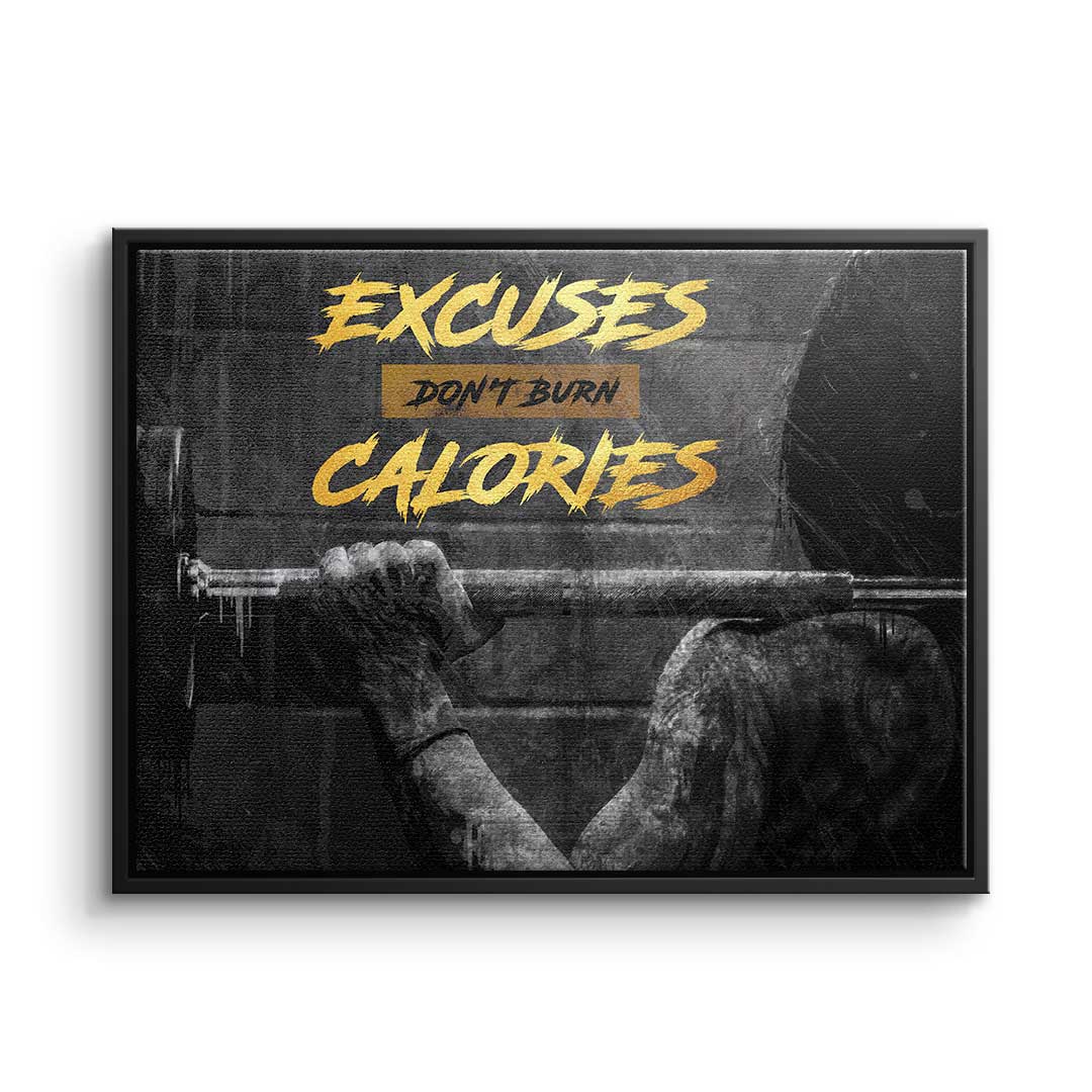 Canvas Excuses Don't Burn Calories