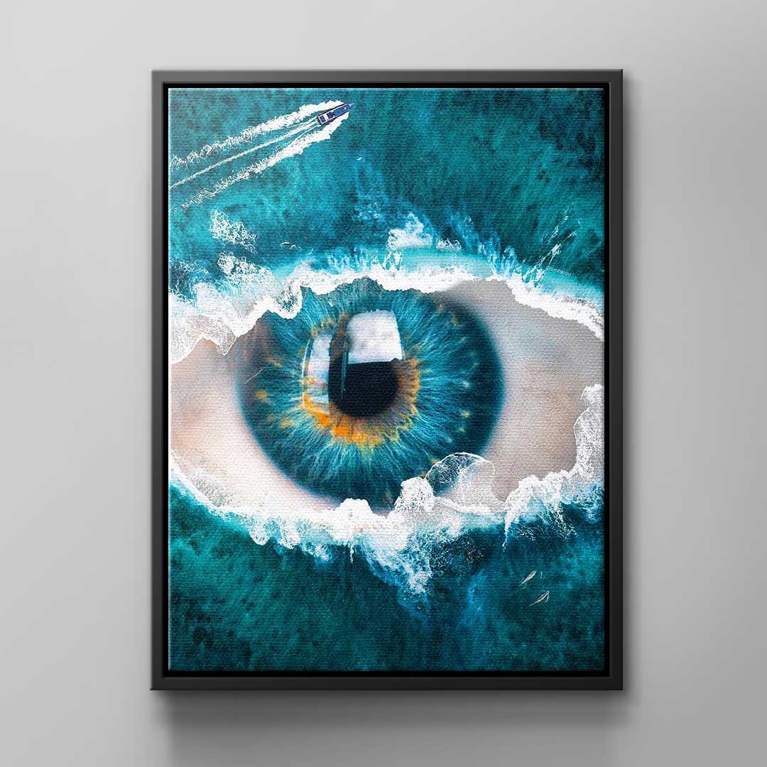 Canvas Eye of Sea