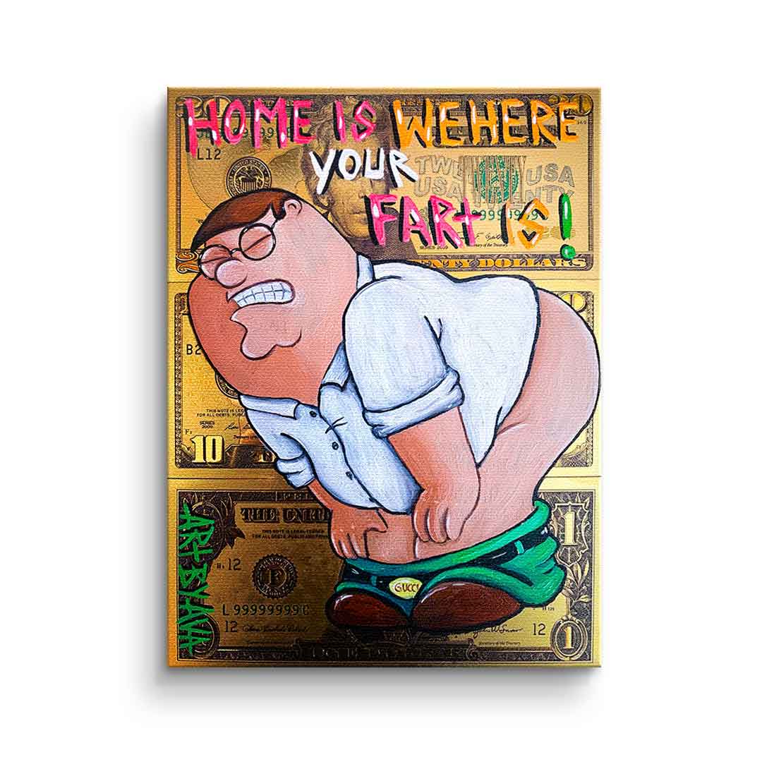 Canvas Farting Peter