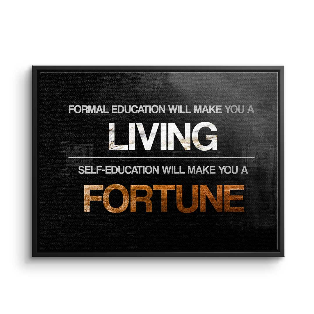 Canvas Formal Education vs Self-Education