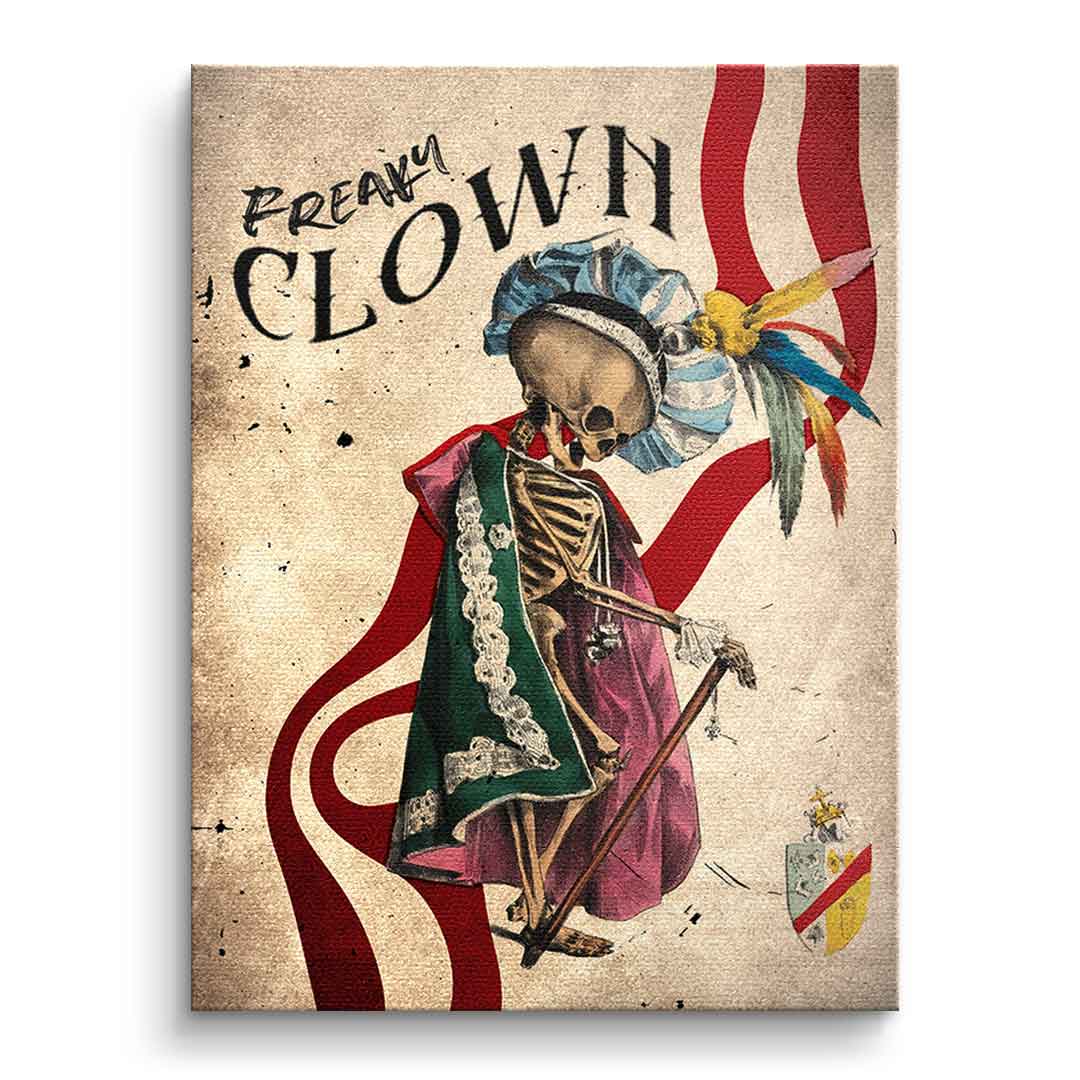 Canvas Freaky Clown