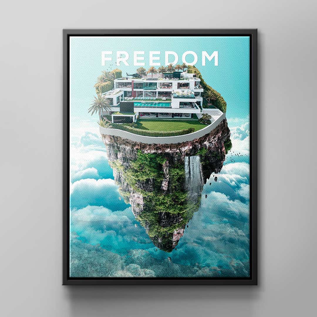 Canvas FREEDOM ON EARTH