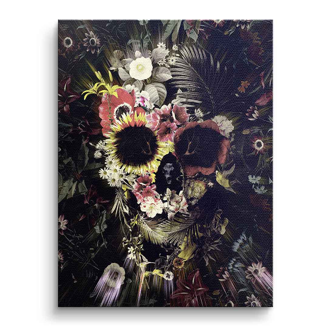 Canvas Garden Skull