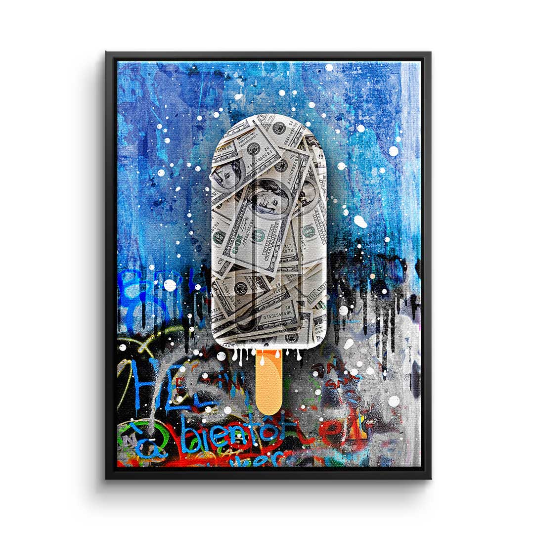 Canvas Graffiti Ice