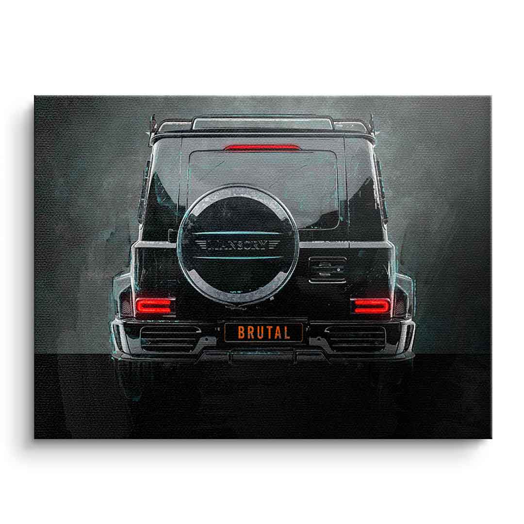 Canvas G-Wagon Backside