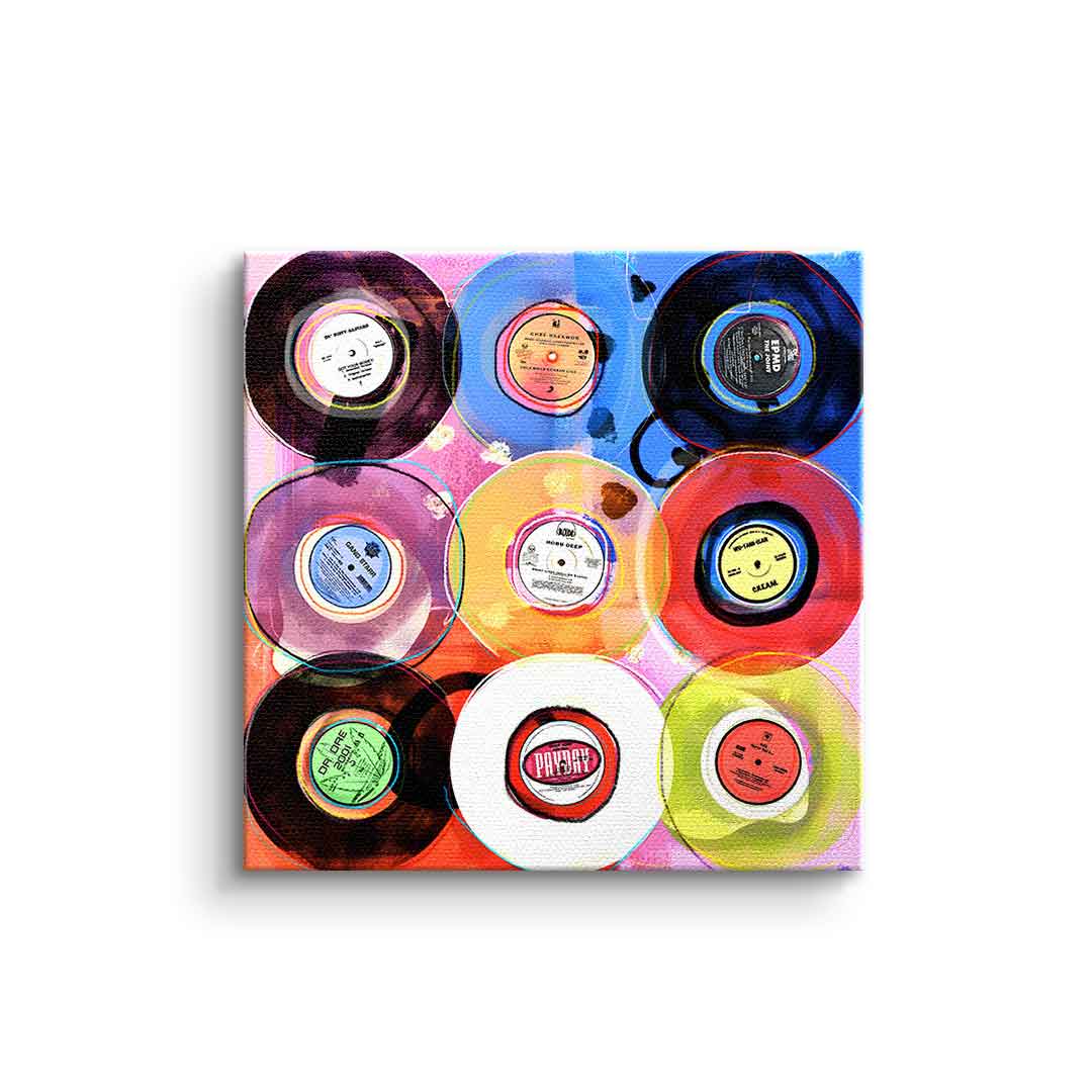 Canvas Hip-Hop Vinyl Collection