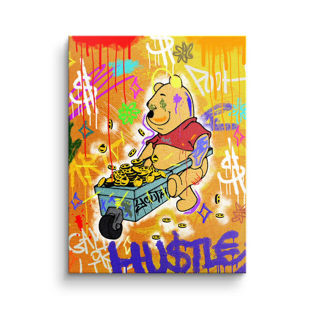 Canvas HU$TLE BEAR