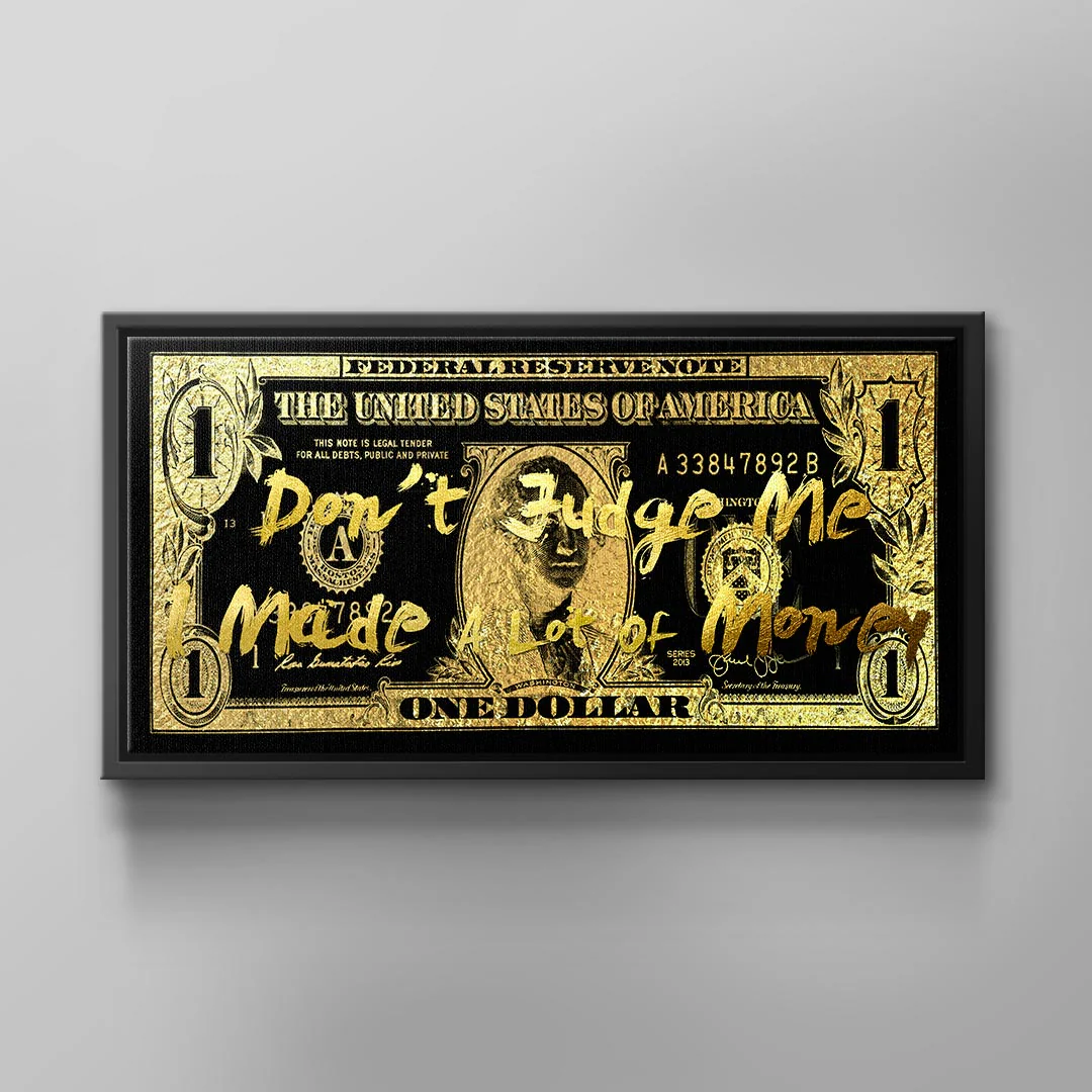 Canvas I made a lot of Money