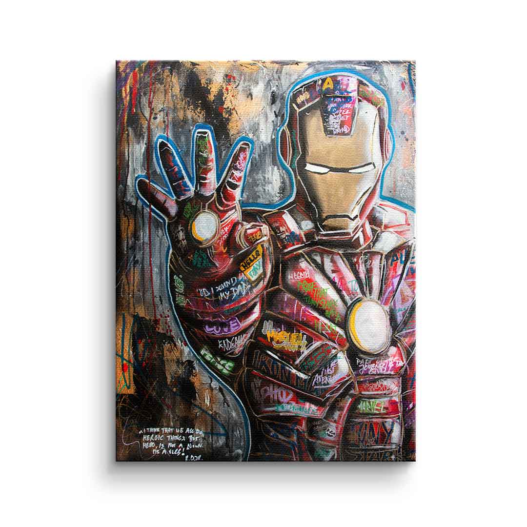 Canvas Iron Man